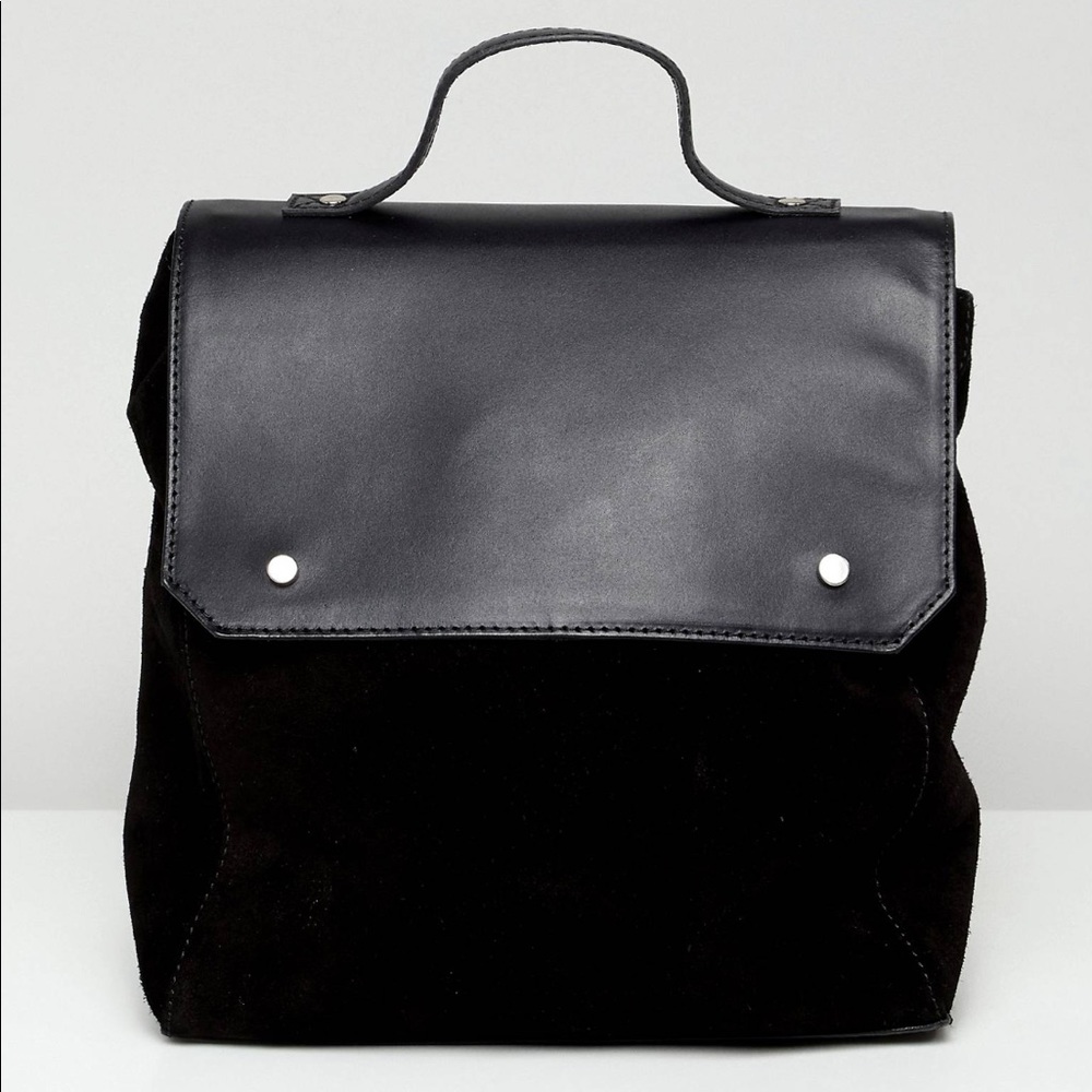 ASOS Suede Backpack Purse